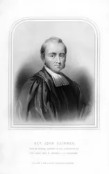 Reverendo John Skinner, historiador y compositor escocés, 1870