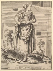 Copia inversa de Contadina, Recueil de diverses figures étrangères inventées par F.