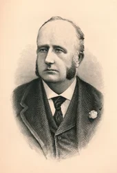 Richard Everard Webster, 1842-1915, abogado, político y juez británico, 1896