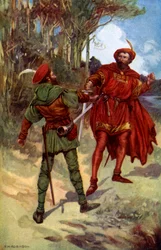 Ricardo I y Robin Hood, 1925