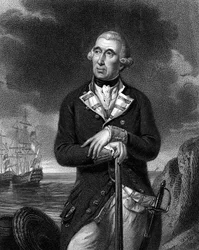 Richard Kempenfelt 1718-1782, oficial naval inglés de ascendencia sueca