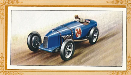 Modelo de carreras Riley de dos litros, c. 1936