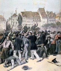 Disturbios en Place Kléber, Estrasburgo, 1893
