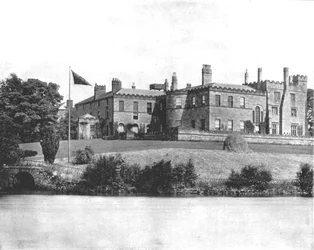Castillo de Ripley, Yorkshire, 1894