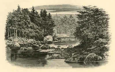 Escena del río, Langdale, c1890