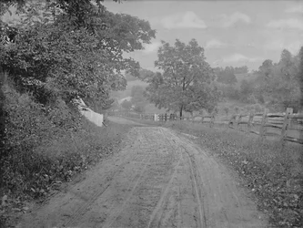 Camino junto al Brandywine, Pensilvania, c1897