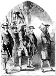 Robert Harley, el Conde de Oxford 1661-1724, yendo a juicio, siglo XVIII siglo XIX