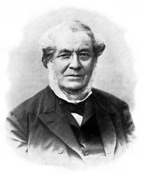 Robert Wilhelm Bunsen, químico alemán del siglo XIX, 1900