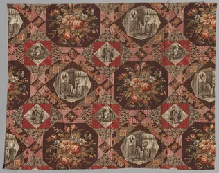 Textil de Algodón Impreso con Rodillo