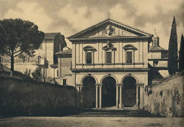Roma - Basílica de S. Sebastián en la Vía Apia, 1910