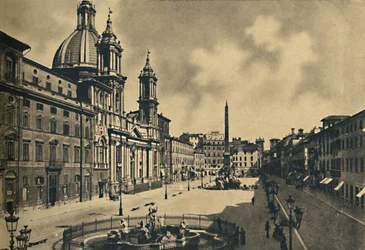 Roma - Circo Agonale - Iglesia de Santa Inés - Fuentes de Bernini