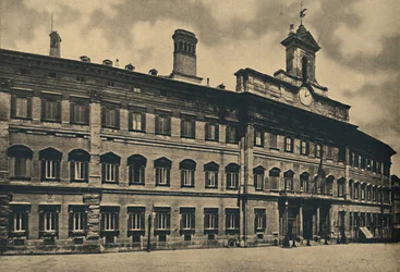 Roma - Palacio de Montecitorio, 1910