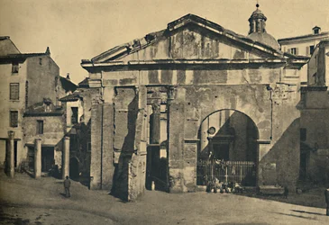 Roma - Pórtico de Octavia, 1910