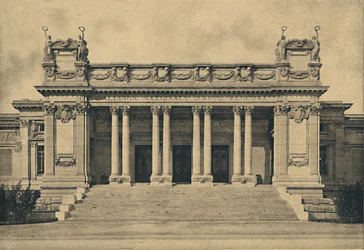 Roma - Valle Giulia. Galería Nacional de Arte Moderno. Bazzani, 1910, 1910