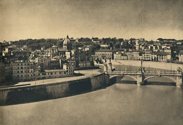 Roma - Vista del nuevo puente de Víctor Manuel