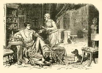 Estudio romano, 1890