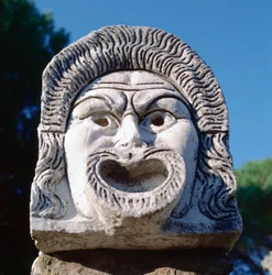 Escultura del anfiteatro romano