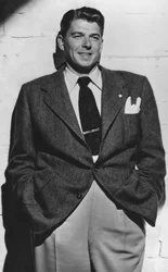 Ronald Reagan 1911-2004, 40º Presidente de los Estados Unidos de América, c1940s