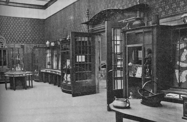 Sala de las Escuelas de Artes y Oficios de Austria, St. Louis, 1905