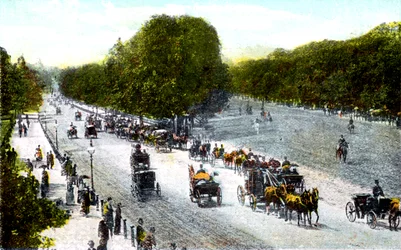 Rotten Row, Hyde Park, Londres, siglo XX