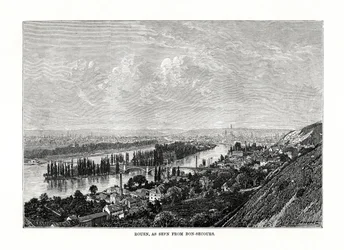 Rouen, Normandía, Francia, 1879