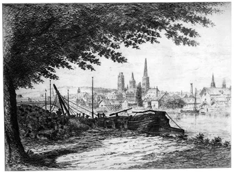 Rouen Prise du Cours-la-Reine, c1865-1905, 1924