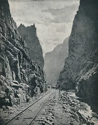 Garganta Real del Arkansas, c1897