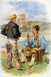 Marineros de la Royal Navy, siglo XVIII c1890-c1893