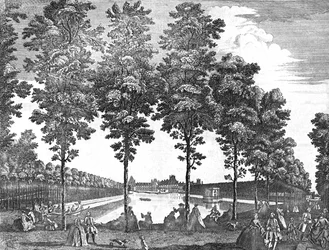 Palacio Real de Fontainebleau, Francia, 1750