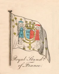 Estandarte Real de Francia, 1838