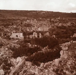 Ruinas, Anizy-le-Château, norte de Francia