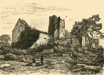 Ruinas cerca de Rathmullen, 1898