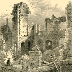 Ruinas del Convento de Santa Clara, c1872