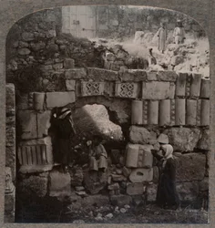 Ruinas de la Casa de Lázaro, c1900