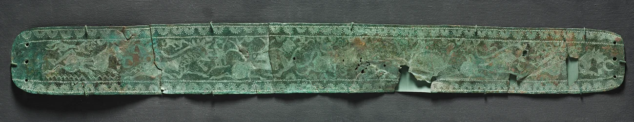 Cinturón de animales corriendo, c. 1000 a.C.