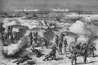 Ataque ruso a un reducto turco, 1902