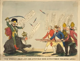 Oso ruso y su jinete invencible, 1791