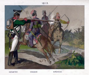 Soldados rusos de 1813
