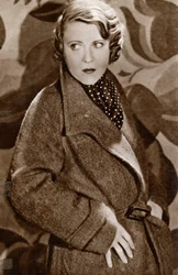Ruth Chatterton, actriz estadounidense, 1933