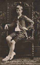 S. A. R. Monseigneur Le Duc De Brabant Príncipe Leopoldo de Bélgica, c. 1910