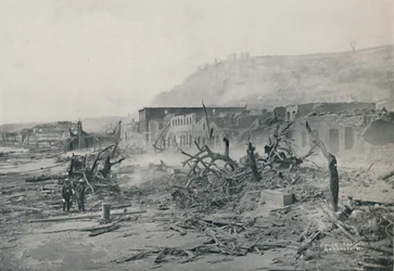 S. Pierre Después de la Erupción, 1916