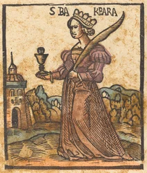 Santa Bárbara, c. 1500