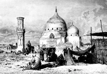 Mezquita de San Ibrahim, Dessouk, Egipto, 1880