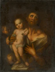 San José con el niño Jesús