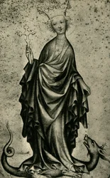 Santa Margarita, principios del siglo XV, 1943