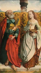 Santos Pedro y Dorotea, c1505, 1909