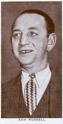 Sam Russell, manager de boxeo británico, 1938