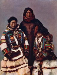Samoyedos de Novaya Zemlya, 1912