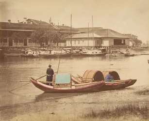 Sampán, años 1870