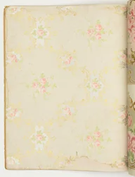 Libro de muestras, Papel pintado de premio Alfred Peats